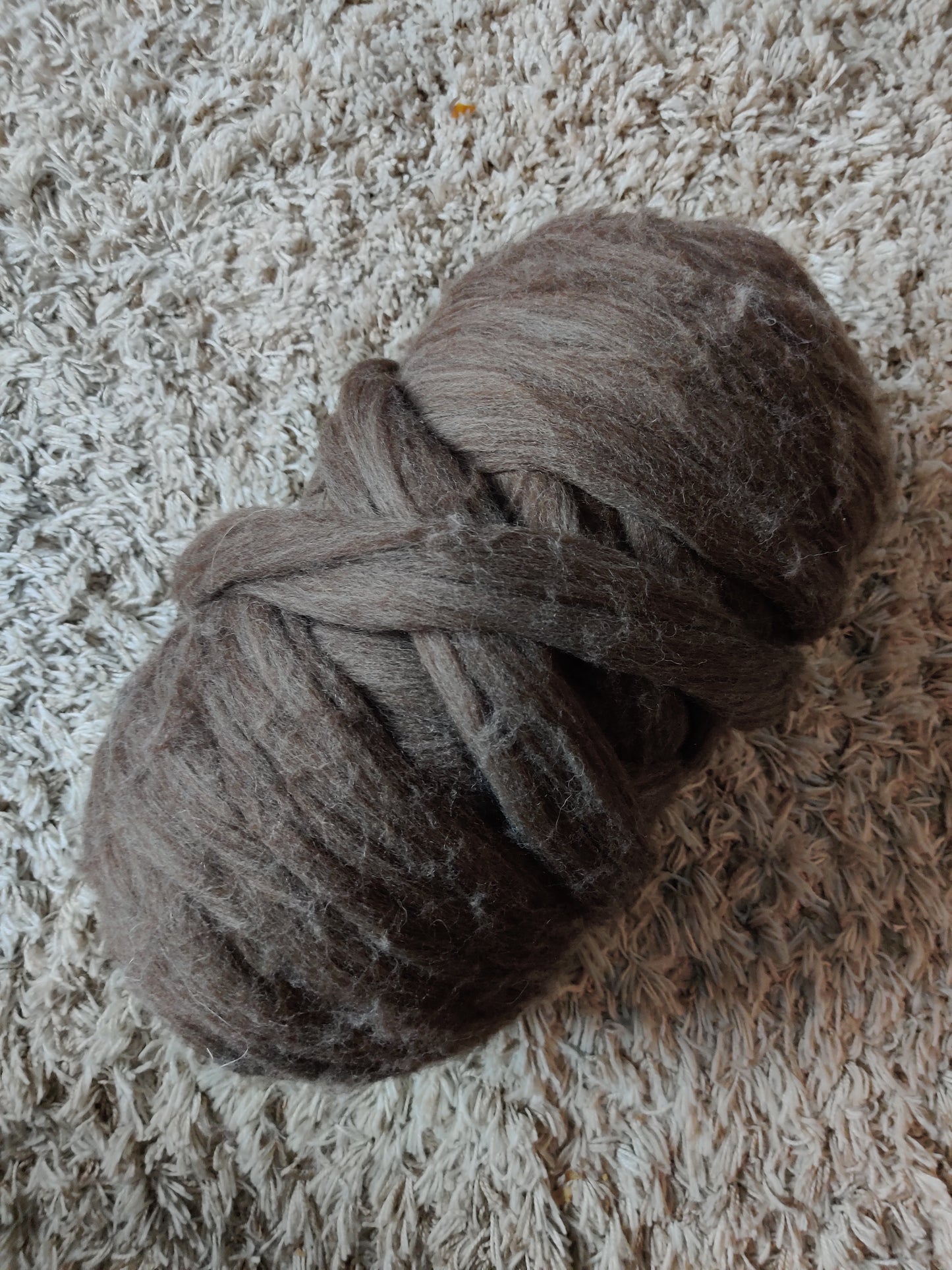 BROWN merino wool yarn 3.4kg